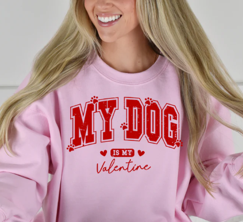 My dog is my Valentine